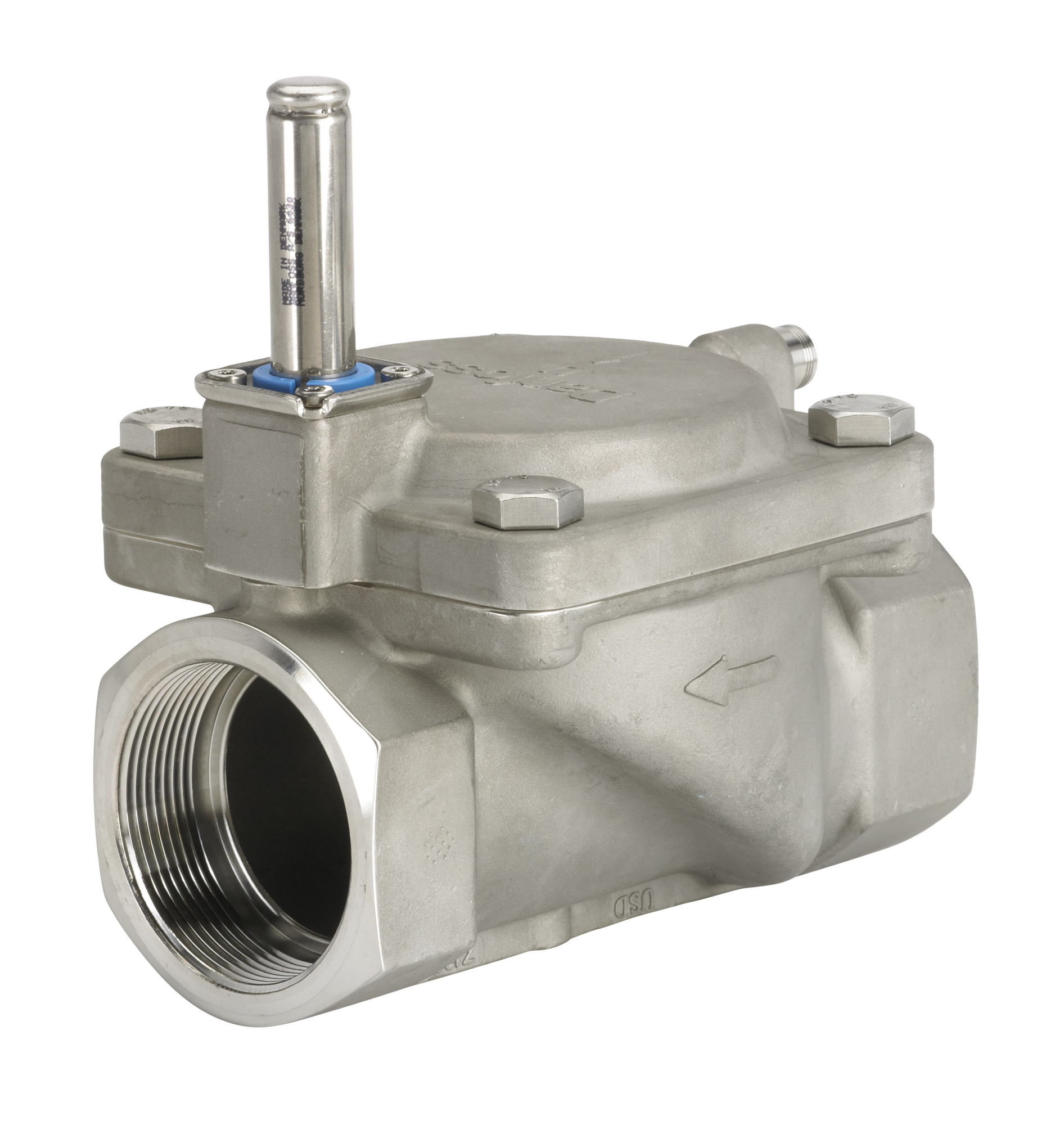 Danfoss Magnetventil, EV220BW, Edelstahl Kv 40,00 m3/h, NC, G, 2, EPDM