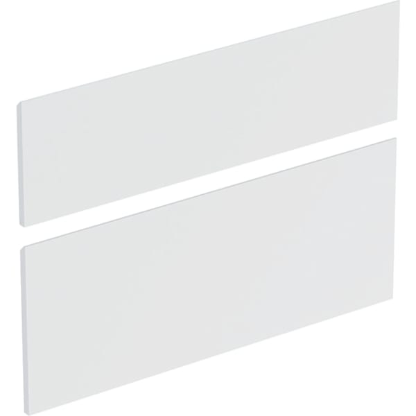 Geberit Set Schubladenfront für Unterschrank B:85cm, weiß matt