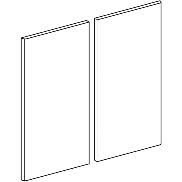 Geberit Türen Set für Renova Compact Unterschrank f. WT B:65cm, hellgrau