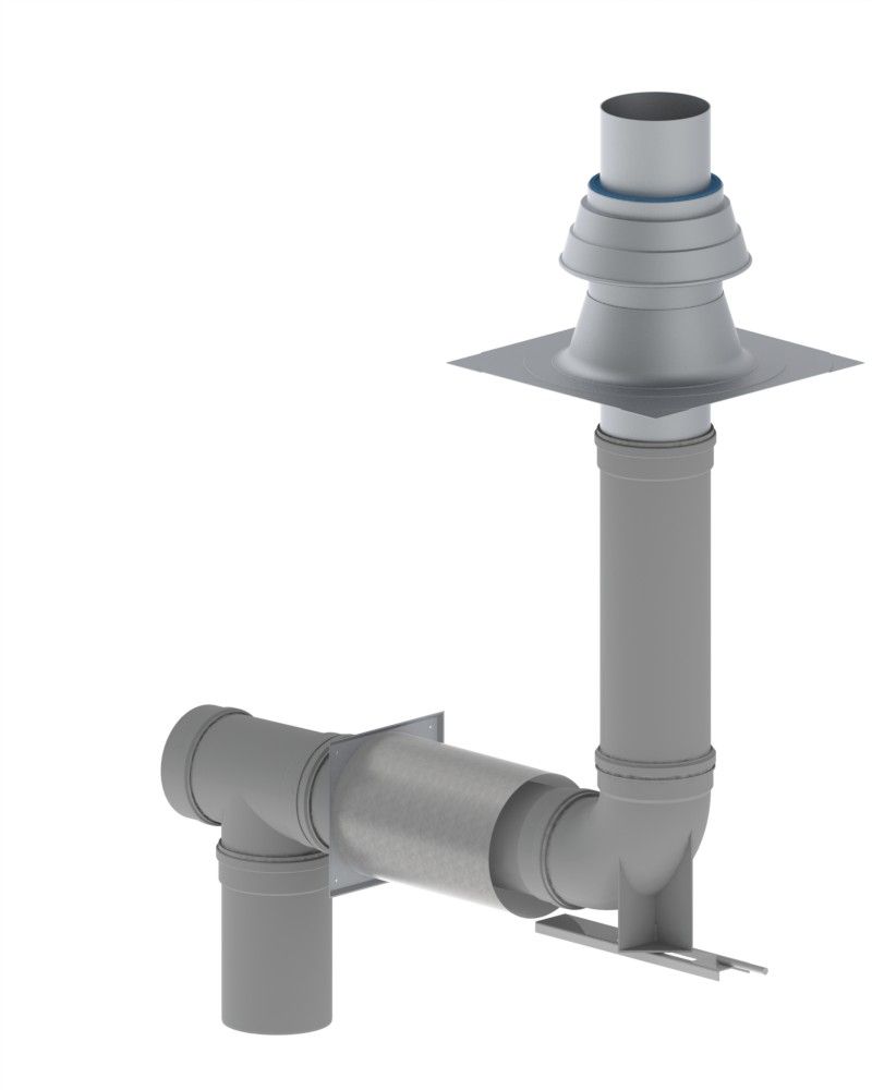 Remeha PPS-Grundbausatz RAS DN 150, Schacht