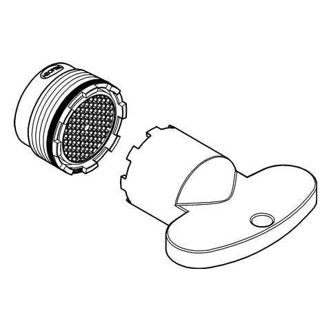 GROHE Mousseur 46765
