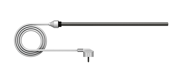ZE Zubehör Heizstab IHE L=620 Nennleistung 600 W, Chrom
