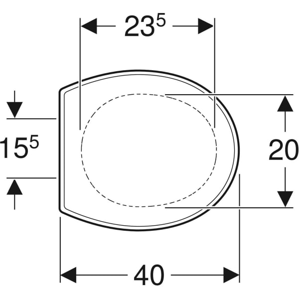 Geberit Bambini WC-Sitz für Kinder rubinrot