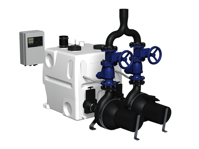 GRUNDFOS Fäkalienhebeanlage Multilift MD1.80.80.15.4.50D/450.SL