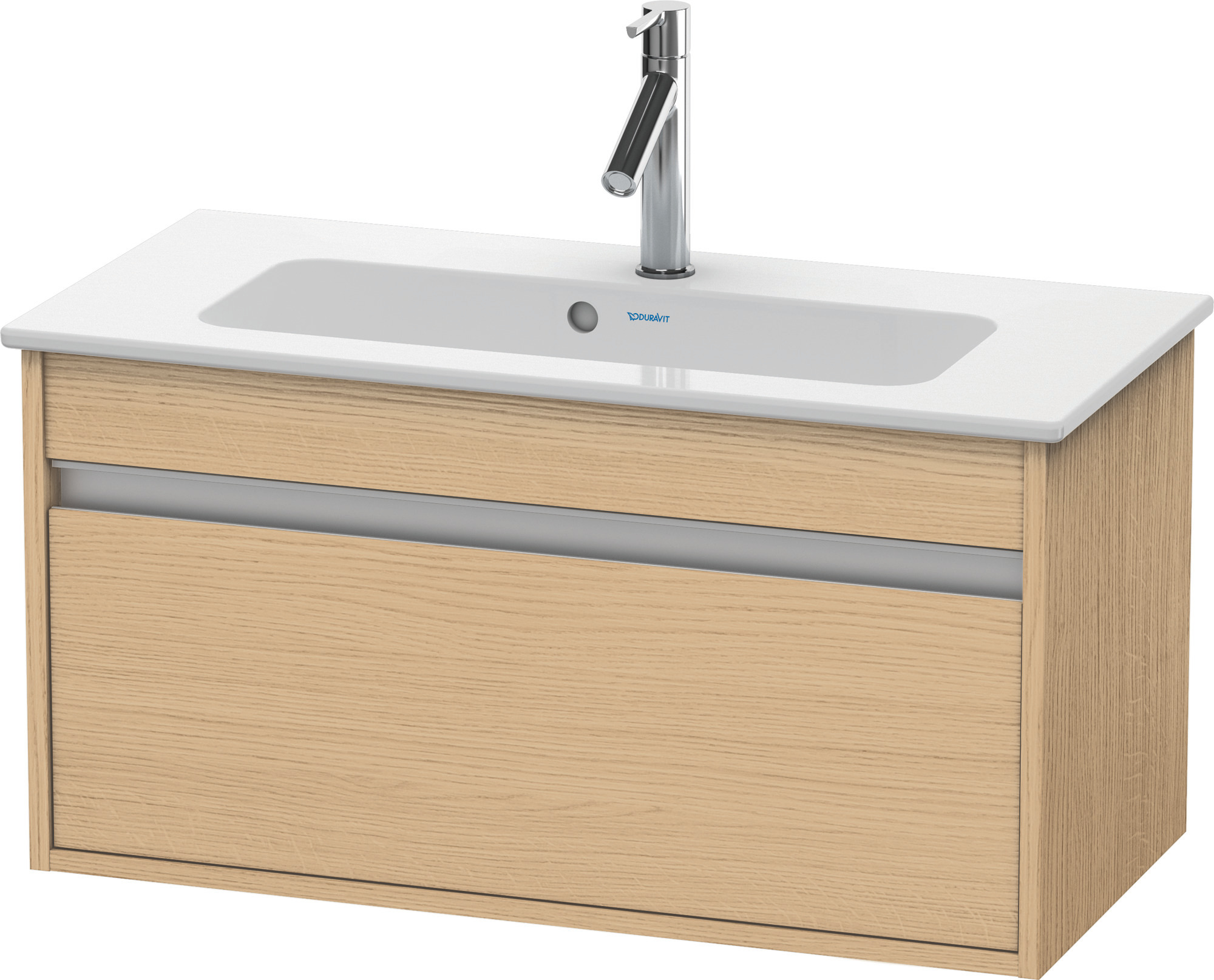 Duravit WTU Ketho Compact 410x800x385mm 1 Auszug, Eiche Natur