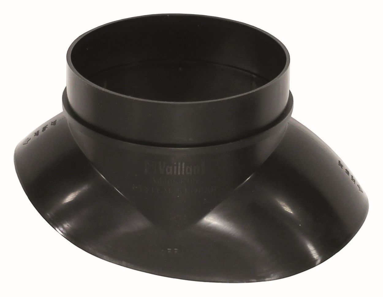Vaillant Adapter für Klöber-Pfanne schwarz, für Dachschrägen von 20-50 Grad
