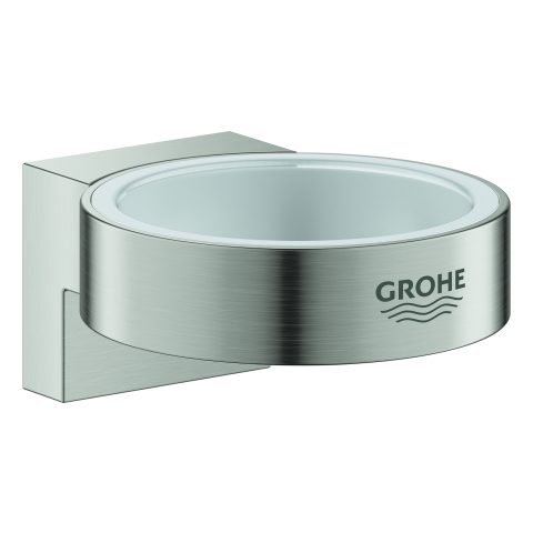 GROHE Halter Selection 41027 für Glas/Seifenspender supersteel