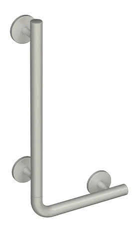 HEWI Winkelgriff, AM:750mm, W:500mm, unifarben signalweiß
