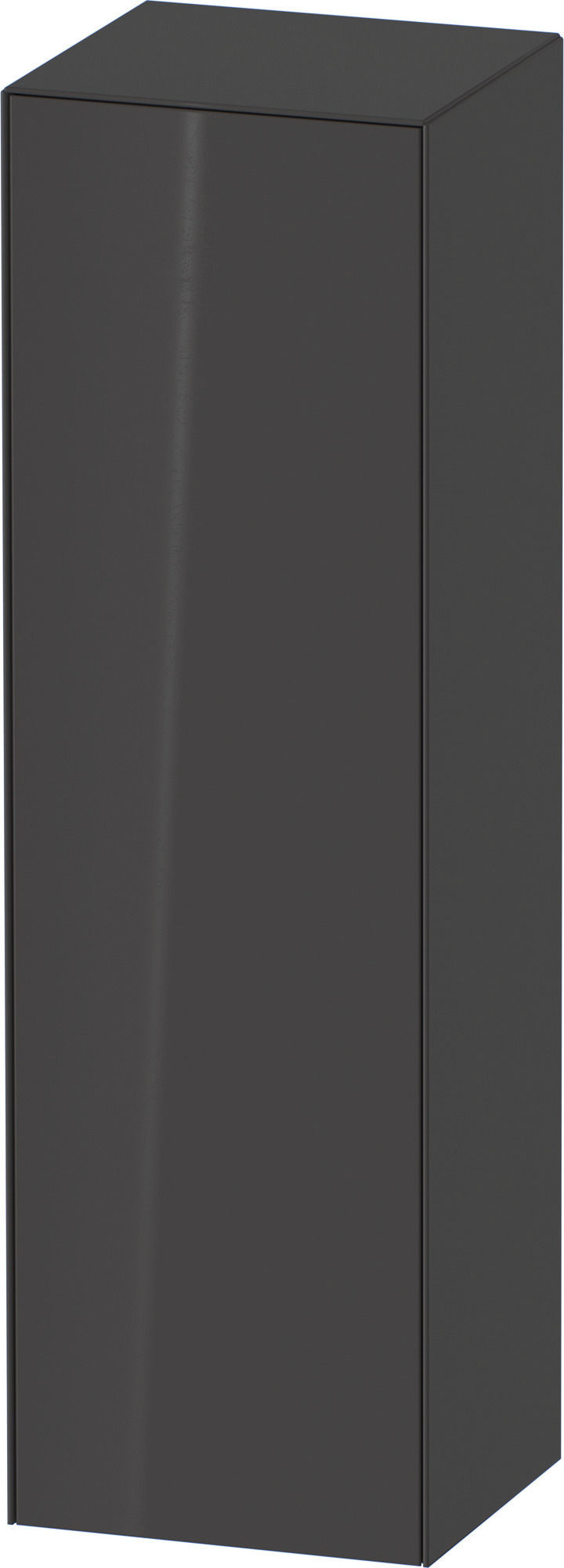 Duravit Halbhochschrank White Tulip, TA r.,1320x400x360,Graphit Hochglanz