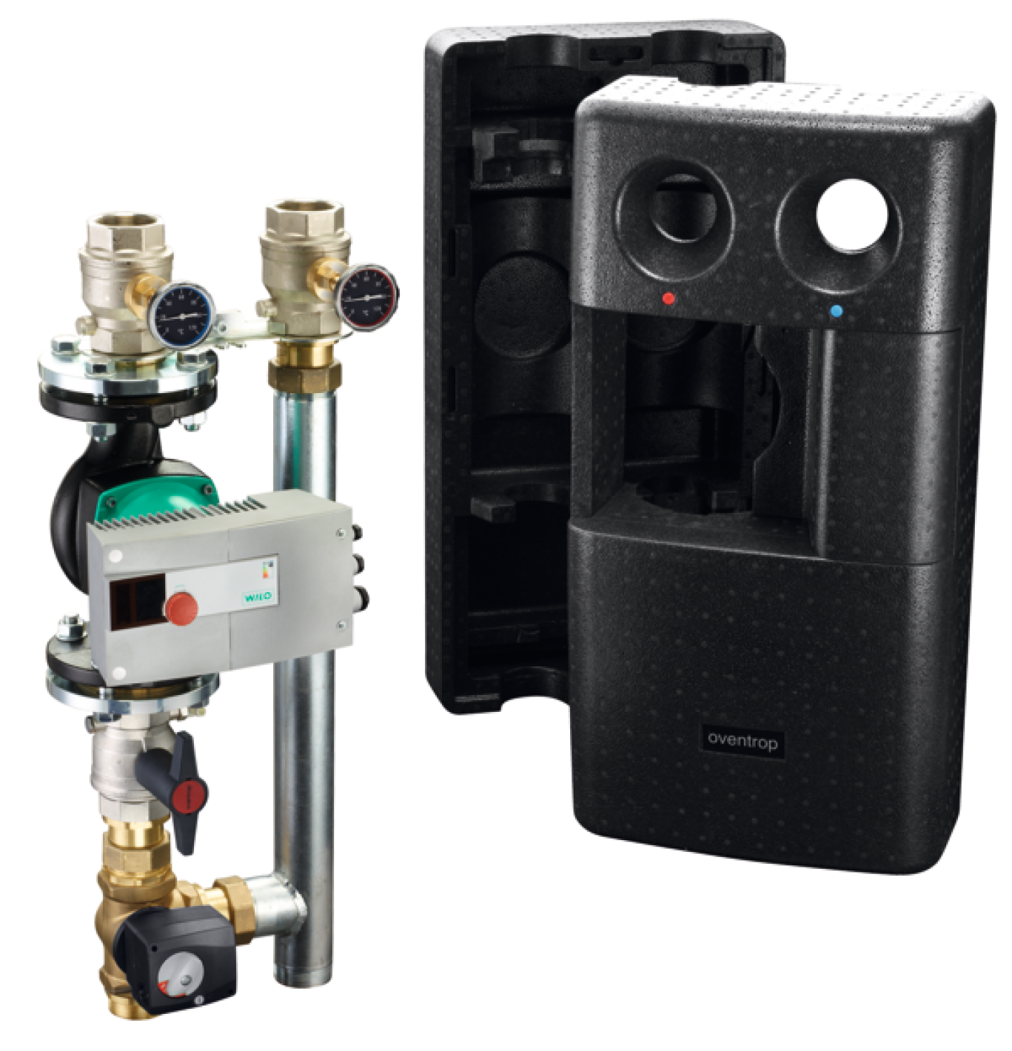 OVENTROP-Station Regumat M3-280 DN 50, Grundfos MAGNA3 50-120F