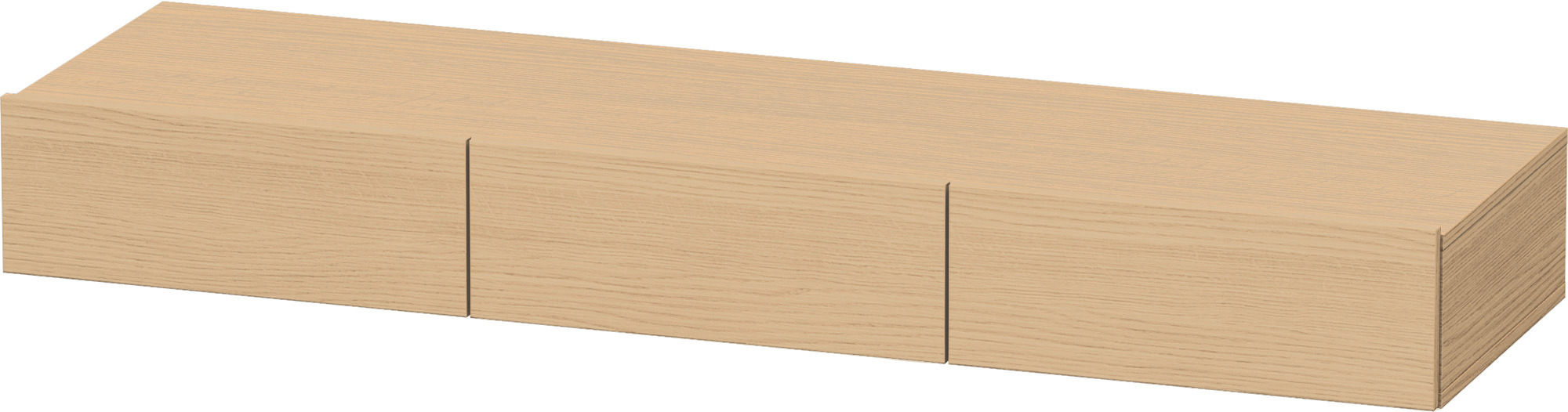 Duravit SchKa-Ablage DuraStyle 440x1500x154 3 Schubkästen,Eiche Natur