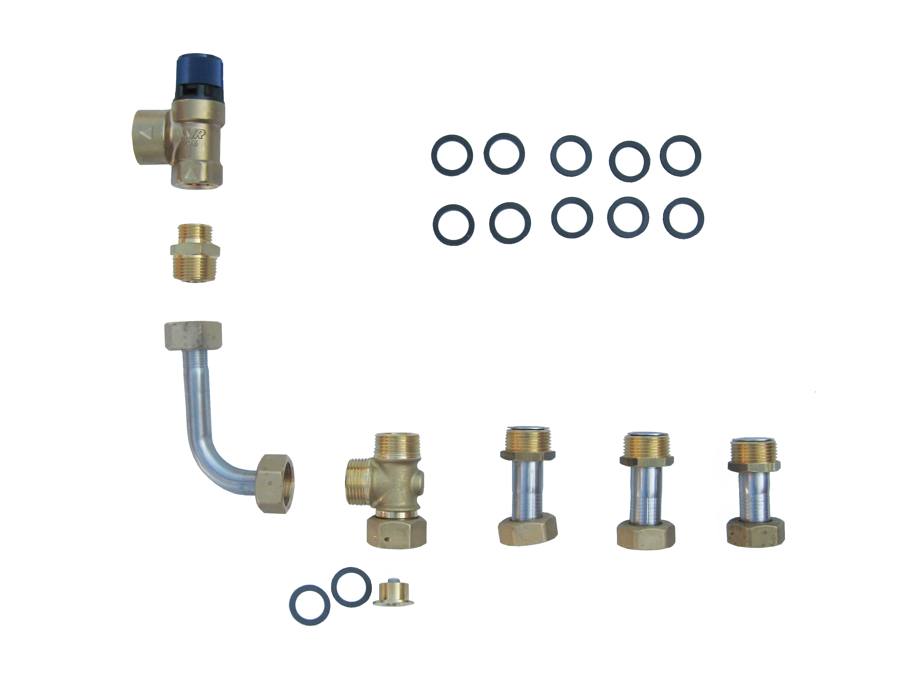 Danfoss Sicherheitsventilset 10 bar inkl, Anschlussrohr