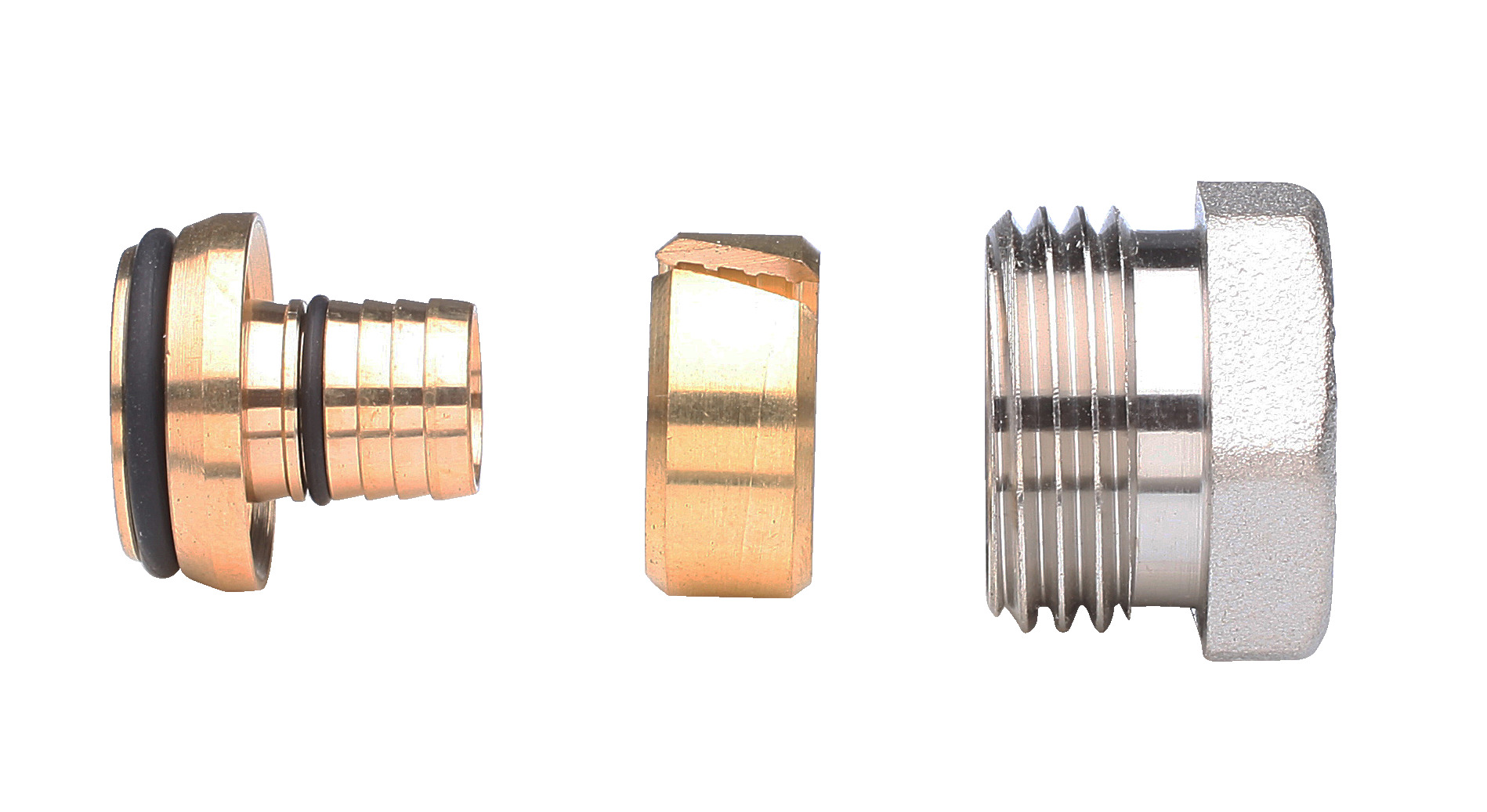 Danfoss Klemmverbinder R1/2AG auf 15x2,5 für VPE-Kunststoffrohre (PEX)