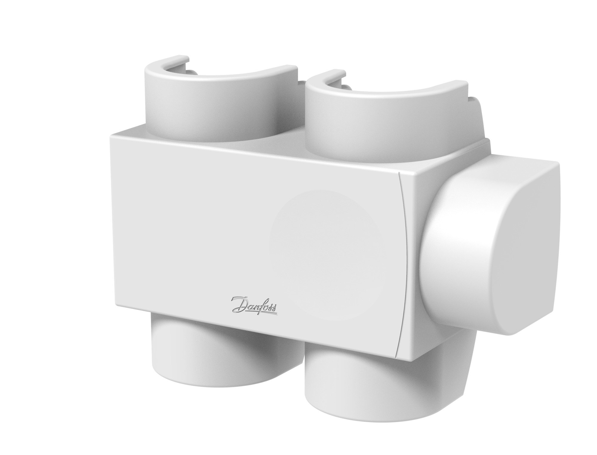 Danfoss Kunststoffabdeckung für VHS-DV DG, Fühler links in RAL 9016, HK 1/2"
