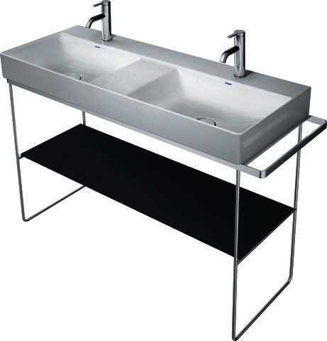 DU Glaseinleger in Metallkonsolen DuraSquare 003117+18 Schwarz