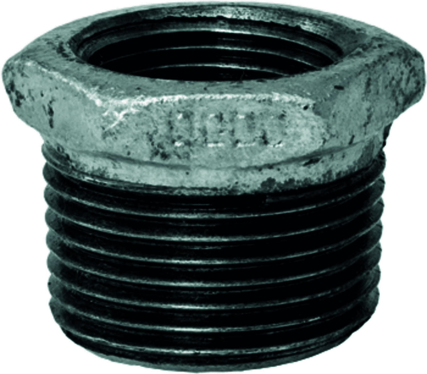 gebofittings Temperguss Gewindefittings 241 - Red.-Nippel 4" x 2 1/2", verz.