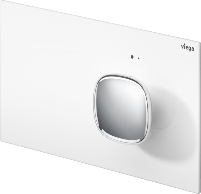 Viega WC Betätigungsplatte VfM 202 8622.1 aus Metall in verchromt