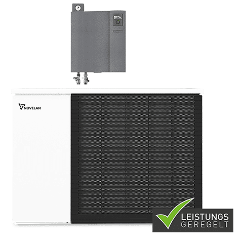 Novelan Wärmepumpe, L/W, LADV 9-HDV 12 400V, heizen, Außen, frequenzger., Dual