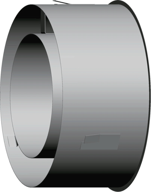 Wolf Wandfutter DN200/300 aus Edelstahl Wolf Wandfutter DN200/300 aus Edelstahl