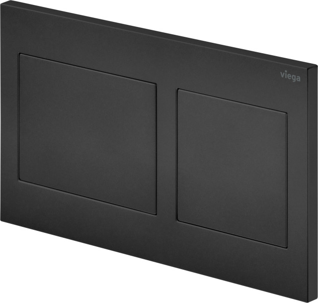 Viega WC Betätigungsplatte Visign for Style 21 8611.1 Kunststoff schwarz matt