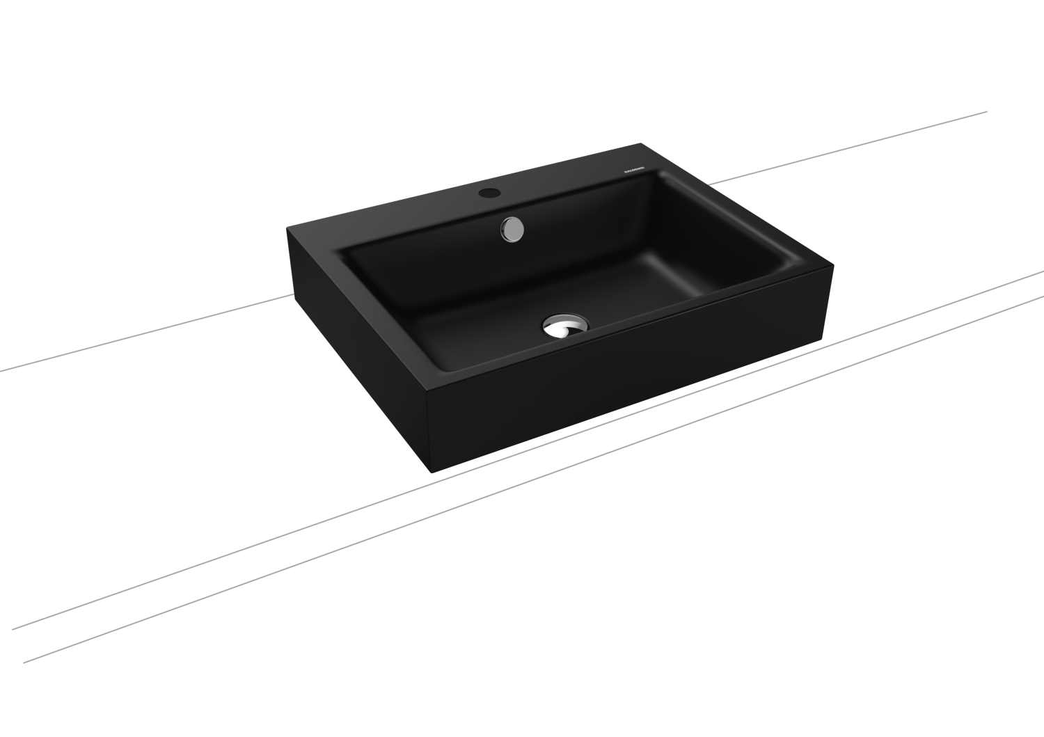 KA WB PURO Mod.3157,600x460mm,cg90,PEFF, AD,m. 1HL,mÜL,chr
