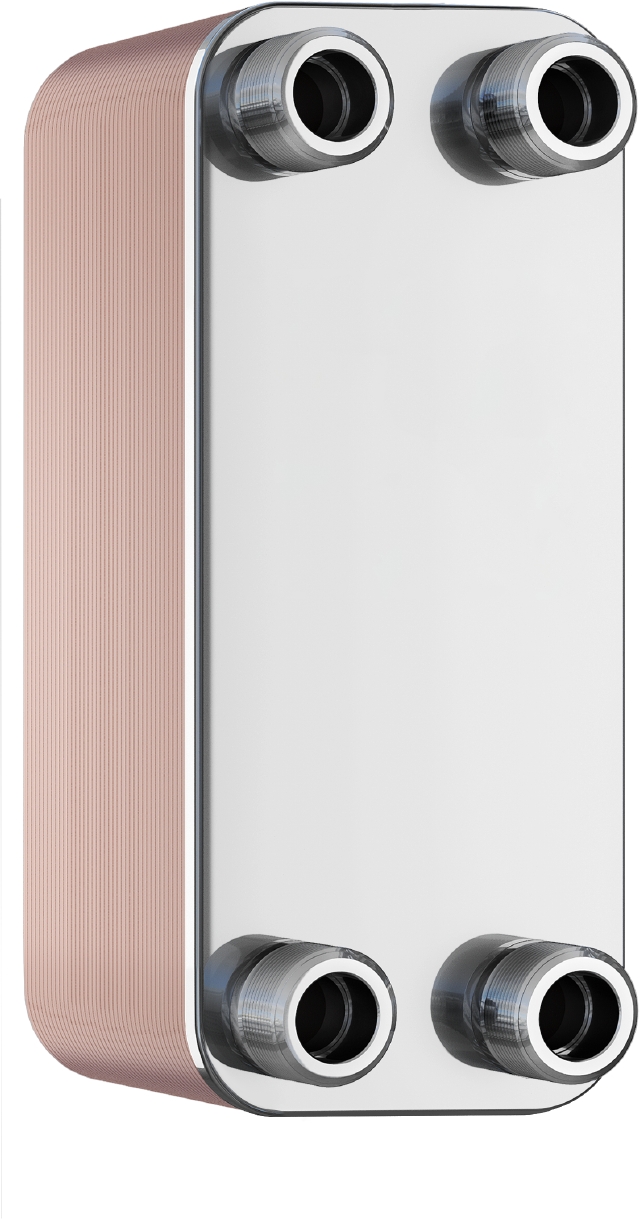 Reflex Plattenwärmetauscher Longtherm gelötet RHB-31-70, AG 1 1/4' Reflex Plattenwärmetauscher Longtherm gelötet RHB-31-70, AG 1 1/4'