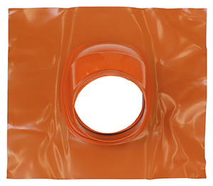 Vaillant Universal-Dachpfanne (25-45 Gr) flex rot für Abgassystem, 110 mm