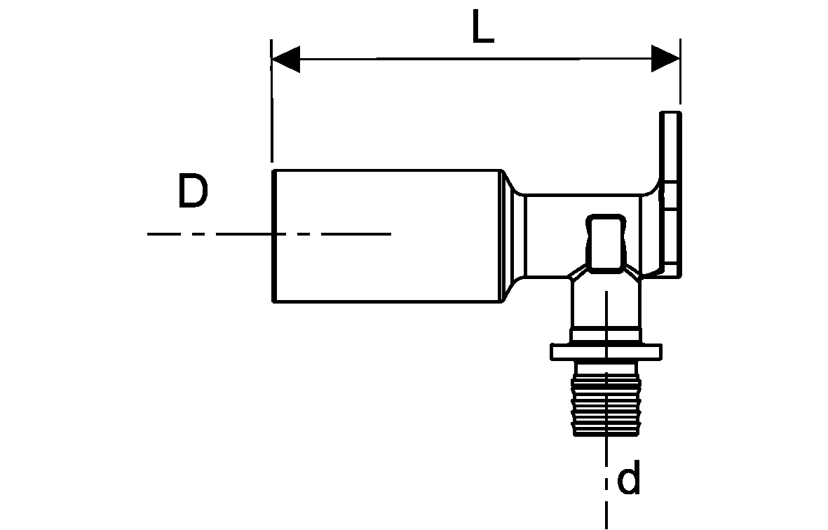 TECEprofil System-Wandscheibe 1/2"x1/2" lange Ausführung, Si-Bronze