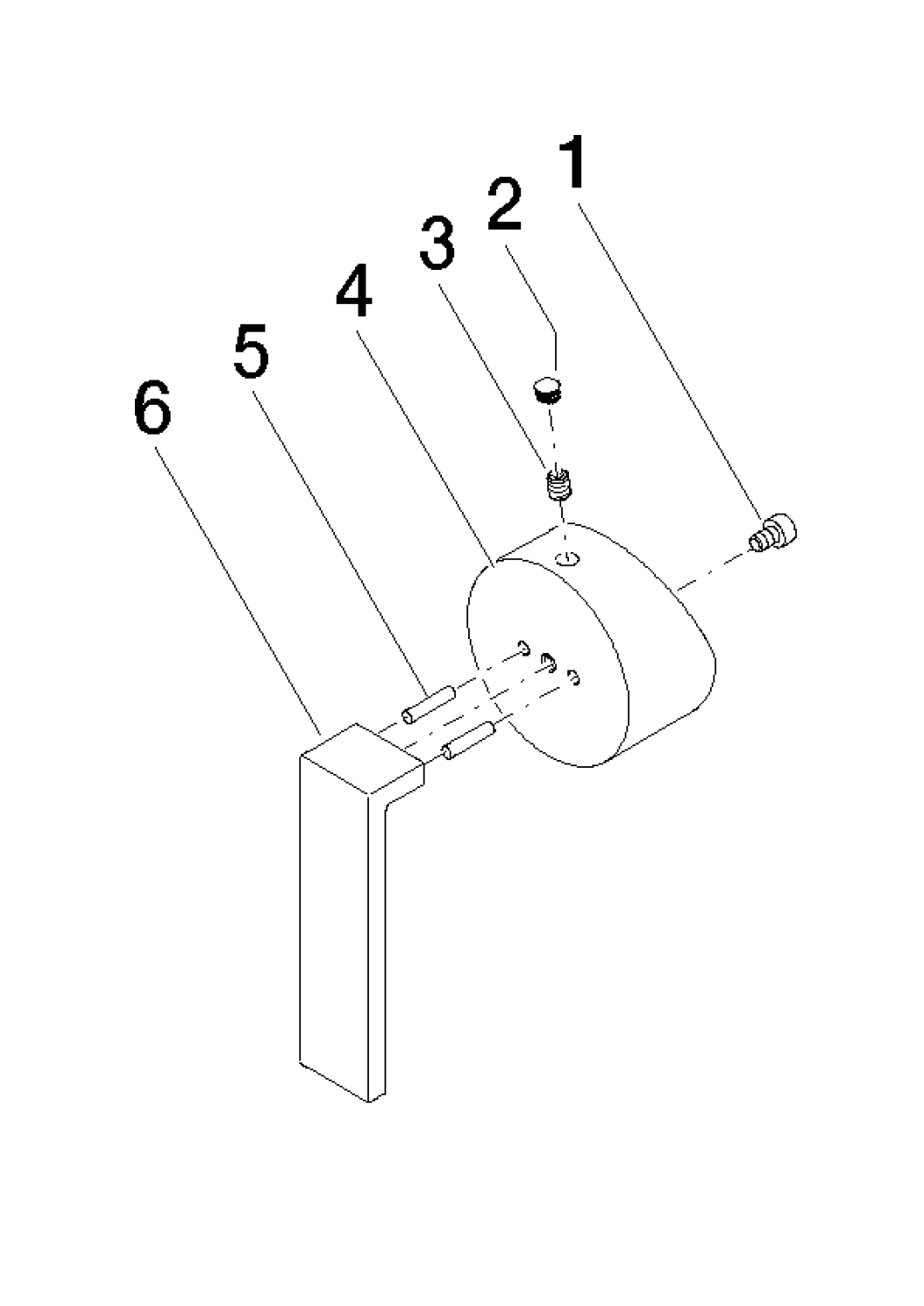 DO xSTREAM Griff ERSATZTEILE 90207805500 Chrom