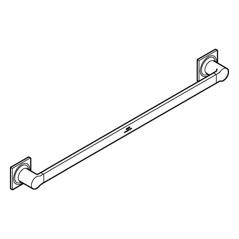 GROHE Badetuchhalter Allure 40341_1 warm sunset gebürstet