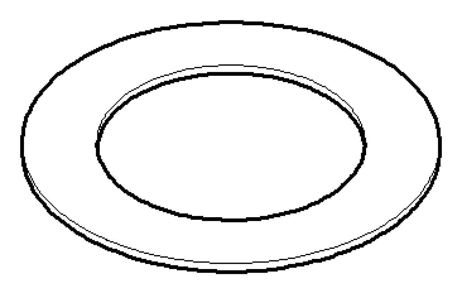 DO Dichtung Vf 3110, ERSATZTEILE 091440002 41,0 x 27,0 x 1,0 mm