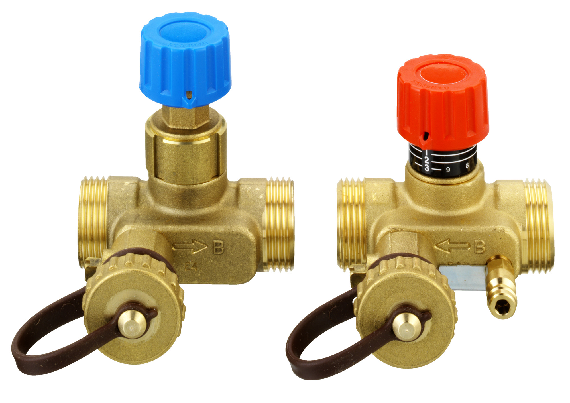 Danfoss Absperr-/Regulierventil USV-Set USV-Set 20 (1 USV-I, 1 USV-M), G 1 AG