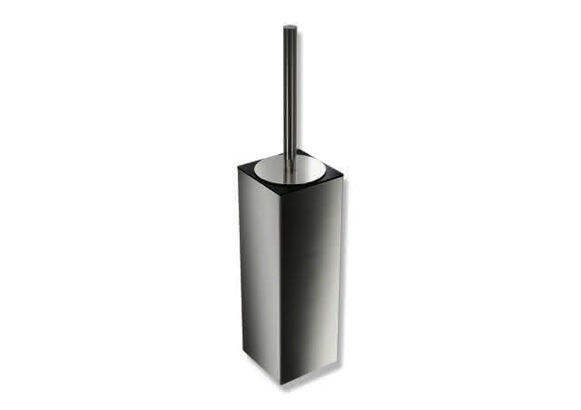 HEWI WC-Bürstengarnitur Sys 900 Q, m. Deckel, matt-schliff