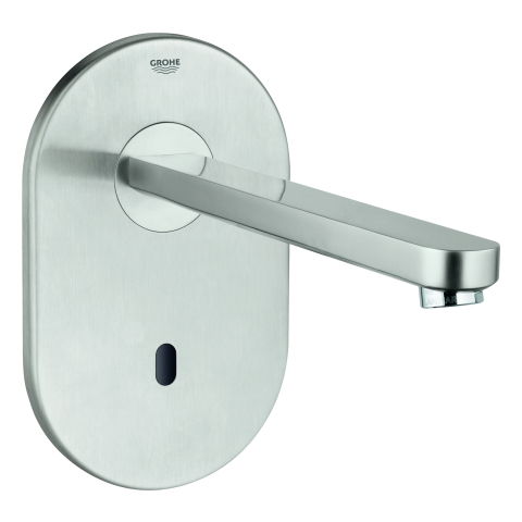 GROHE IR-WT-Elektr. Eurosmart CE 36334 FMS Wandm. Ausld. 232mm 230V edelstahl