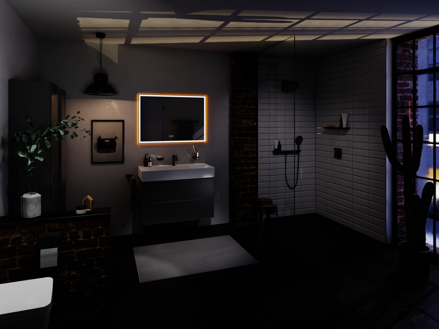Hansgrohe WTM 110 Tecturis E Fine CoolStart ohne Ablaufgarnitur MSW