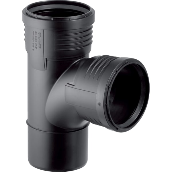 Geberit Silent-PP Bogenabzweigung 87,5Gr d110/90