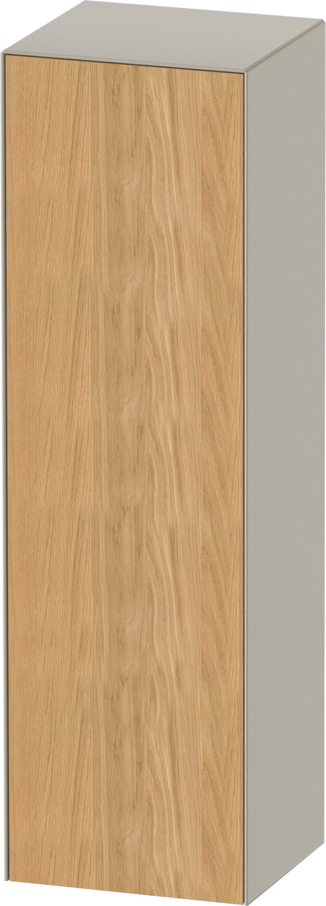 Duravit Halbhochschrank White Tulip, TA r,1320x400x360,Eiche N.M./Taupe Sdm