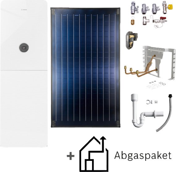 BOSCH Gas-BW-Premiumpaket BOPA GC-P5307 GC5300i WM 24/210 SO, 2 x FKC, C93x