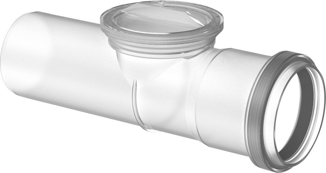 BOSCH Abgaszubehör FC-SR80 Rohr mit Prüföffnung, d:80mm, L:250mm