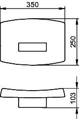 KEUCO Rückenstütze Plan Care 34979, schwarzgrau