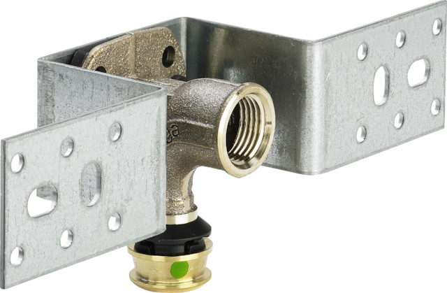 Viega Montageeinheit Raxofix 5323 in 16mm x Rp 1/2 Siliziumbronze