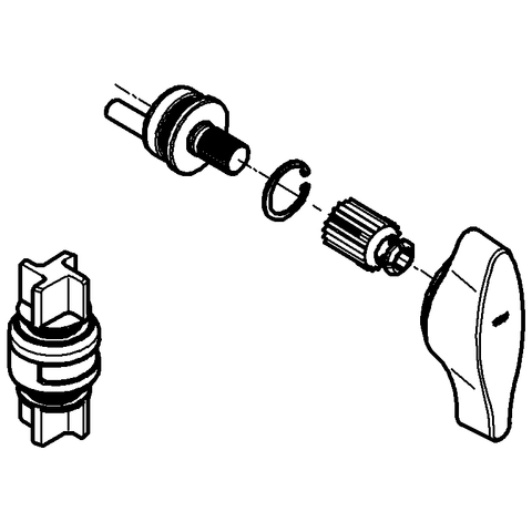 GROHE Umstellung 45048 chrom