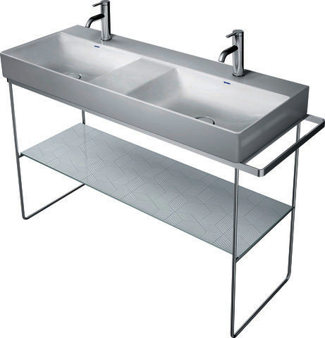 DU Glaseinleger in Metallkonsolen DuraSquare 003117+18 Cubic line