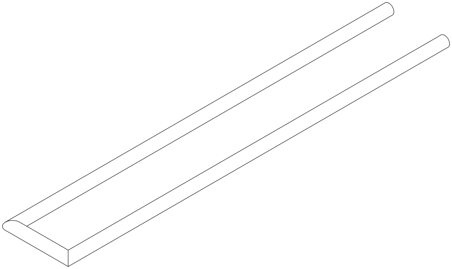 DO Halter für Handtuchhalter starr ET 05282262700 493 x 85 x 13 mm Chrom