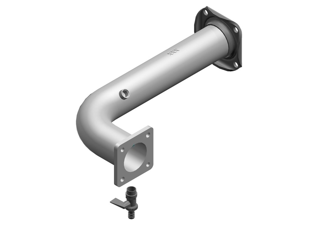 BOSCH Ersatzteil TTNR: 63043824 Verrohrung RK DN65 V3/V4 everp