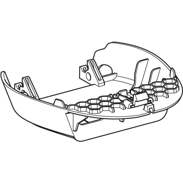 Geberit Schutzklappe zu Dockingstation