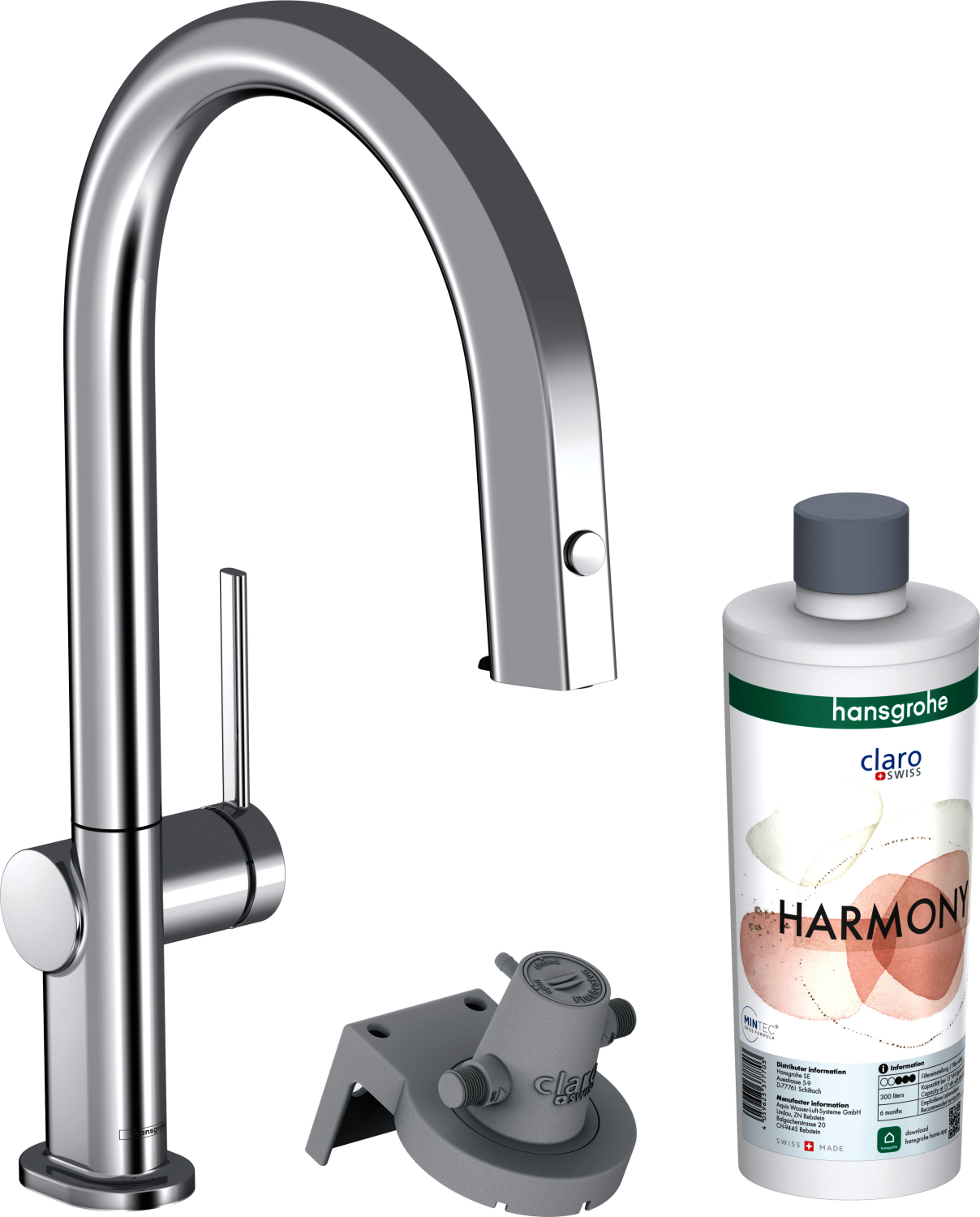 Hansgrohe FilterSystem 210 Aqittura M91 Ausziehausl.1jet Starter Set chrom