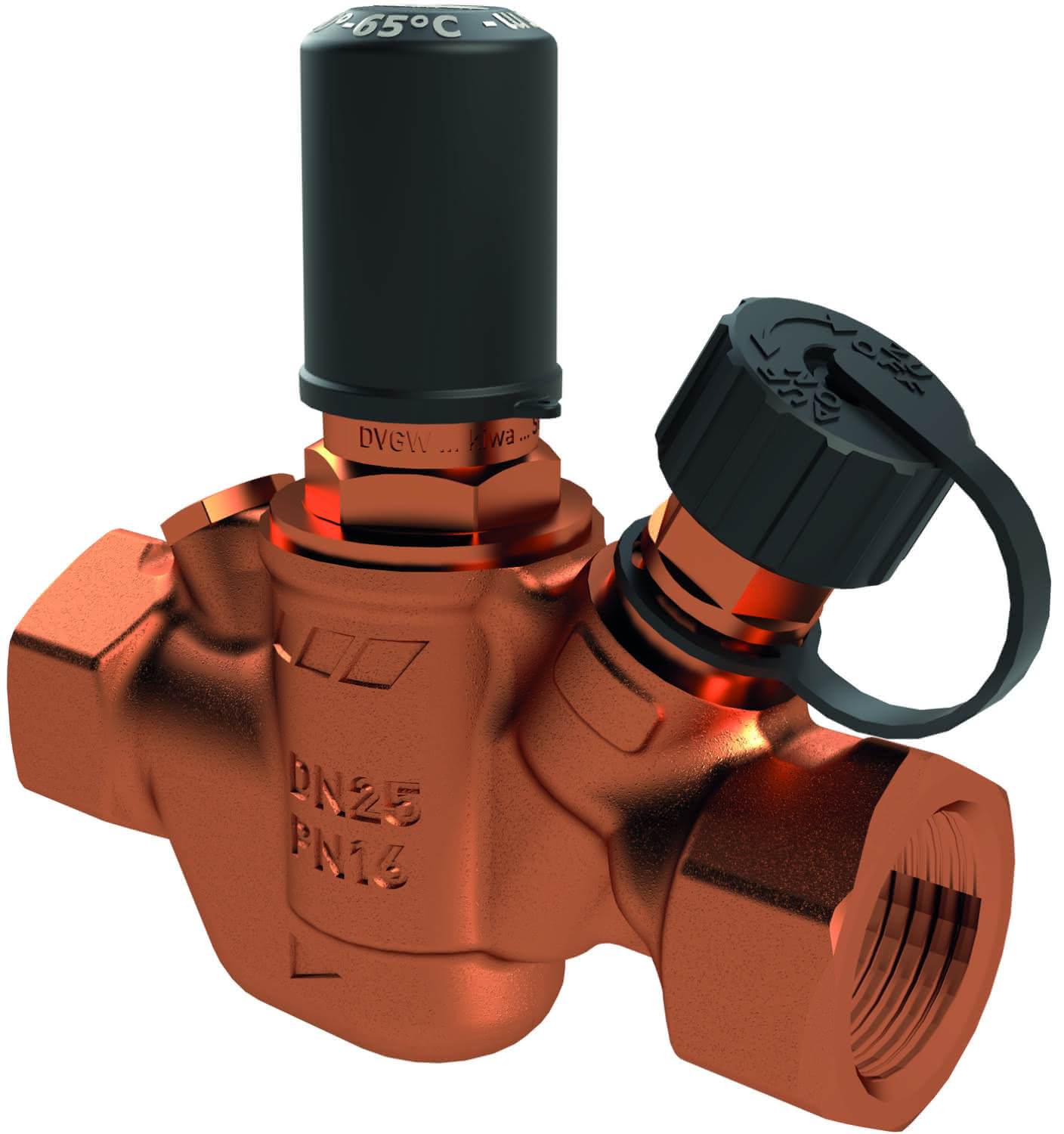 KEMPER MULTI-THERM autom. Regulierventil RG, 50-65 GradC IG DN20