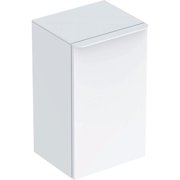 Geberit Smyle Seitenschrank, eckig mit einer Tür re, 36x60x32,6cm, weiß