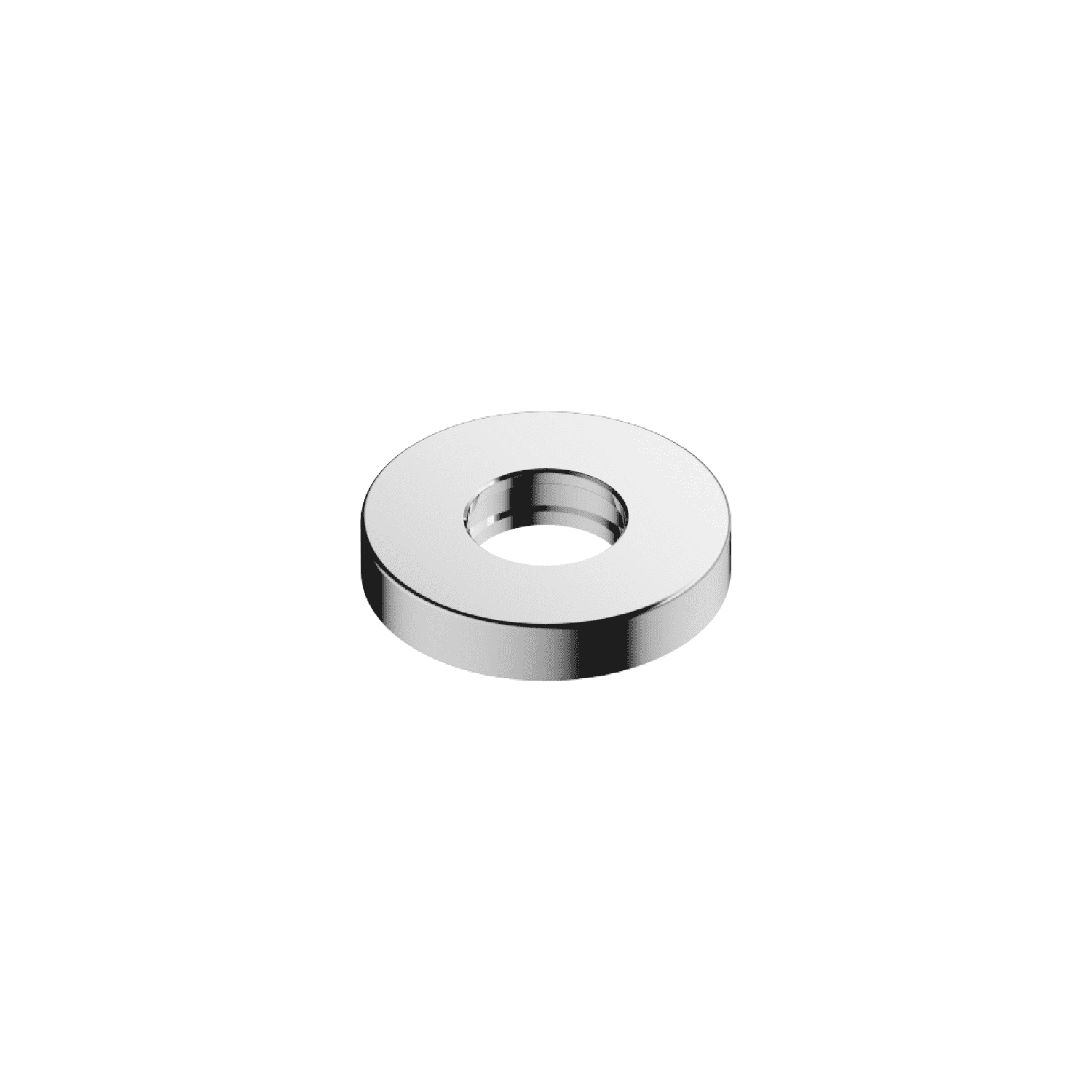 DO Rosette ERSATZTEILE 082797504 D 55 x 10 mm Chrom